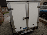Gesloten aanhanger MTM 2000kg met dakrek