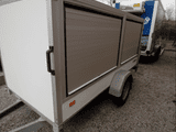 Gesloten aanhanger MTM 2000kg met dakrek