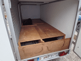 Gesloten aanhanger MTM 2000kg met dakrek
